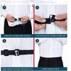 Inner belt, prevents shirt slippage, elastic, sports shirt garter, prevents riding up and slipping down, one-touch belt, golf, men's and women's.