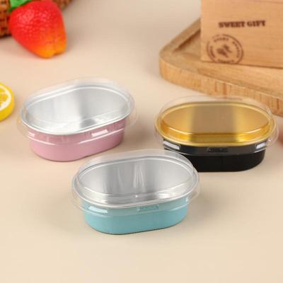 10Pcs 68ML Aluminum Foil Muffin Cupcake Paper Cups Gold Cupcake Liner Baking Cups Tray Cases Wedding Caissettes Cupcake Wrapper
