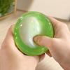 Green Grape Crunchy Stress Toy - Non-Rebounding for Adults and Kids