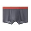 Men Boxer Underwear Mid-rise Elastic Waist U-Convex Shorts Briefs Seamless Ultra-thin Patchwork Color Panties