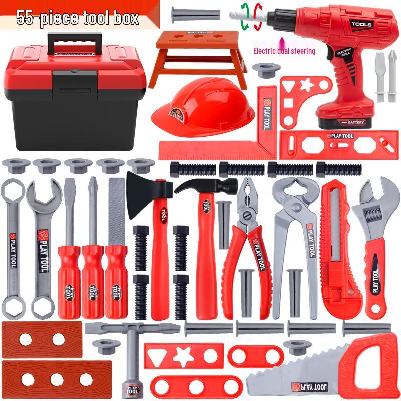 Kids' Electric Tool Set: DIY Repair and Assemble Playhouse Toy