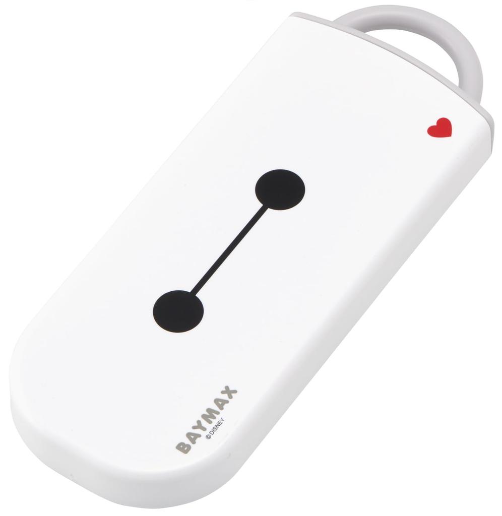 Skater Cutlery Lunch Made In Sliding Cutlery with Name Disney Baymax Trio 25 for Boys and Kids' Set, Box, Chopsticks, Spoon, Fork, Japan, Stickers,