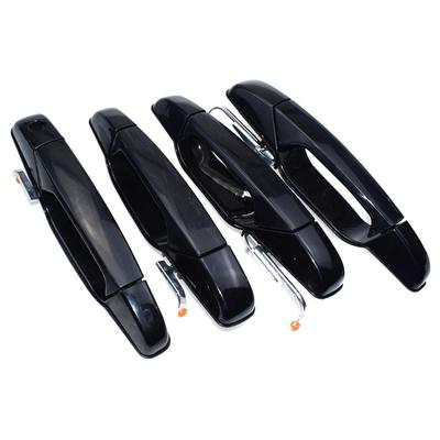 Chevrolet GMC 2007-2014 İçin Araba Dış Dış Kapı Kolu Parlak Siyah