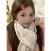 Solid Color Thickened Large Scarf Women's Autumn and Winter New Korean Version Winter Student Versatile Shawl Scarf White