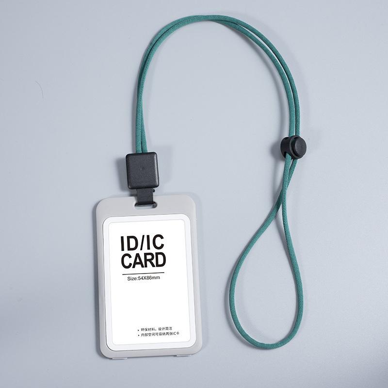 

Портативный выдвижной чехол для карт с вытяжным шнуром, прозрачный простой чехол для карт с выдвижной катушкой, прозрачный держатель для удостоверения личности A4
