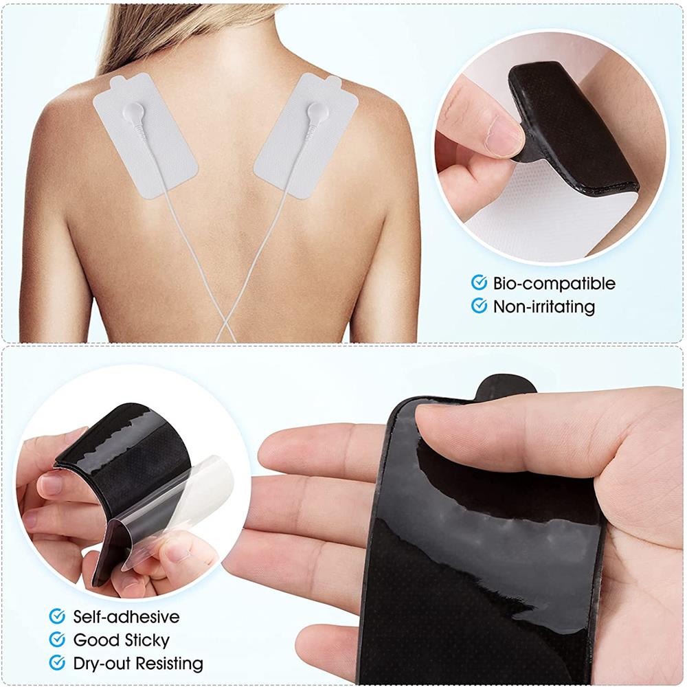 10/30/50pcs Electrode Pads Gel For Tens Acupuncture Physiotherapy Machine Slimming Pulse Ems Muscle Stimulator Massager Sticker