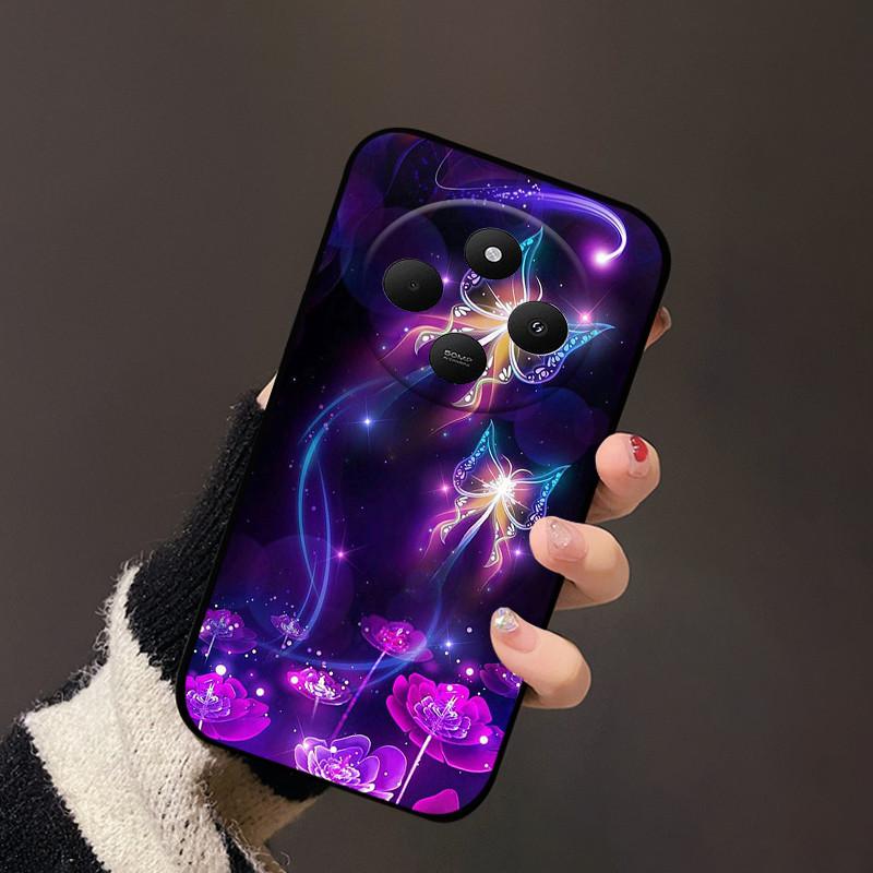 Für Redmi 14C 4G Weiche Hülle 14R Stilvolle Cartoon-Bemalte TPU-Silikon-Handyhülle Für Xiaomi Poco C75 4G 5G Stoßfeste Coque Hüllen
