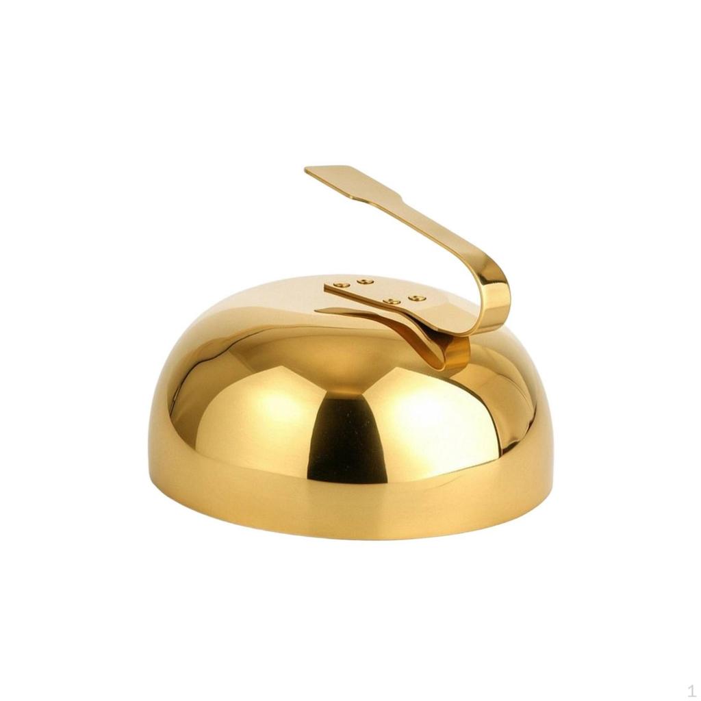 Grilling Lid with Handle Stainless Dome Domed for Home Cooks,