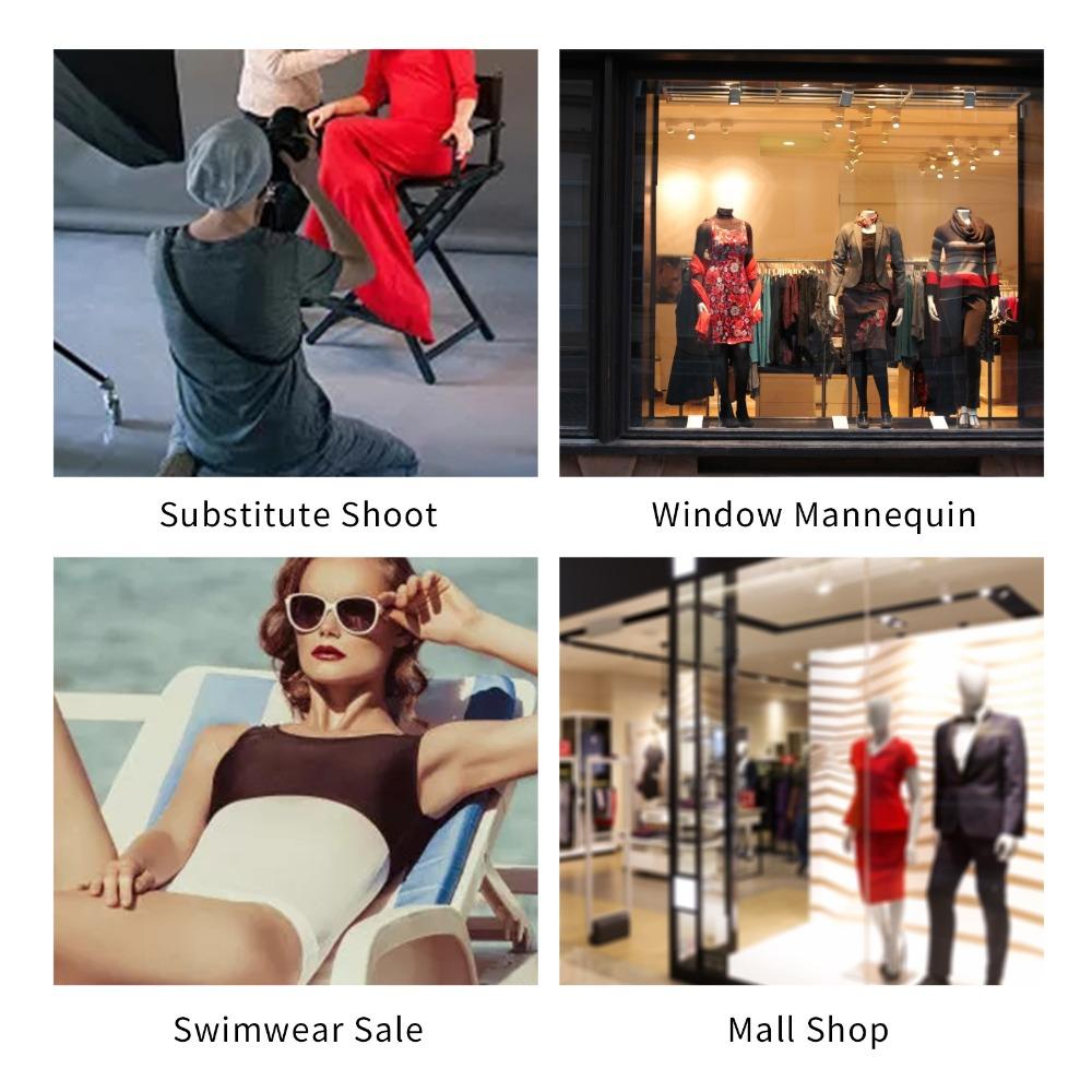 With Hand Half Body Mannequin Rack Inflatable Design Clothing Display Props Clothing Store Display