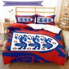 Set Copripiumino con Stampa Stemma Calcio Inghilterra – include 1 copripiumino e 2 federe coordinate Arredo Camera da Letto Regali di Natale