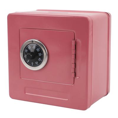 Password Box Durable Metal Password Cash Can Multifunctional Coded Lock Box Spacious Capacity Money Storage Box for