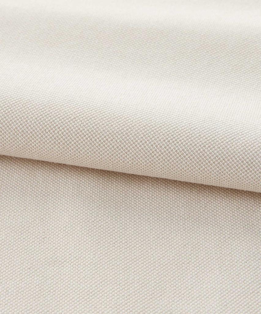STCO Diems Lecture Silket Pq Collared Neck Short Sleeve T-Shirt Ivory (Classic Fit)_Dtsvb12Csi