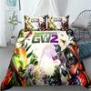 Hot Sale Exquisite 3D Plants Vs Zombies Wallpaper Gamer Printing Bedding Set Duvet Cover Comforter Bed Adult Youth Girls Gift