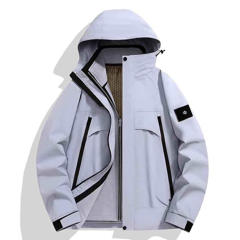 Women's 3-in-1 Detachable Waterproof Windproof Autumn/Winter Mountaineering Jacket