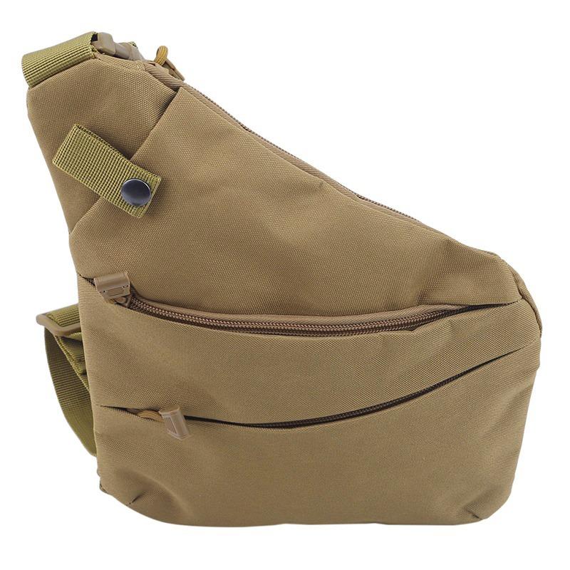 Men's Multi-Functional Tactical Storage Shoulder Bag Large Capacity Anti-Theft Chest Bag Messenger Waist Bag