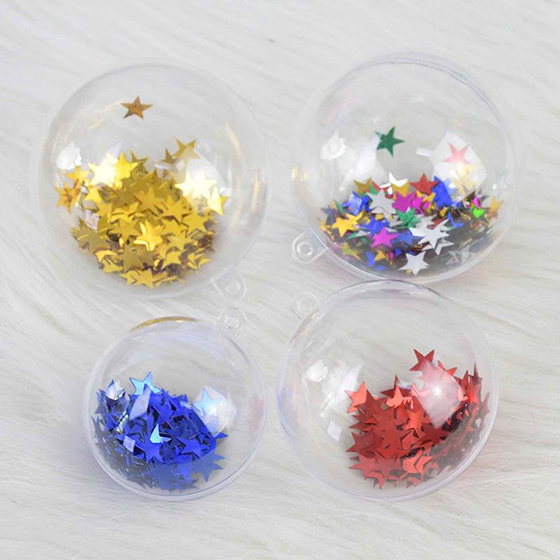 Cheap Transparent Decorative Ball Plastic Clear Balls Craft Wedding
