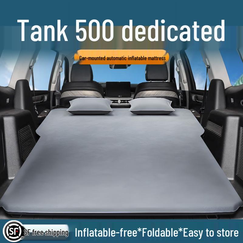 Tank 500 Hi4T Auto-Luftmatratze: Aufblasbare Schlafmatte für Rücksitz & Kofferraum