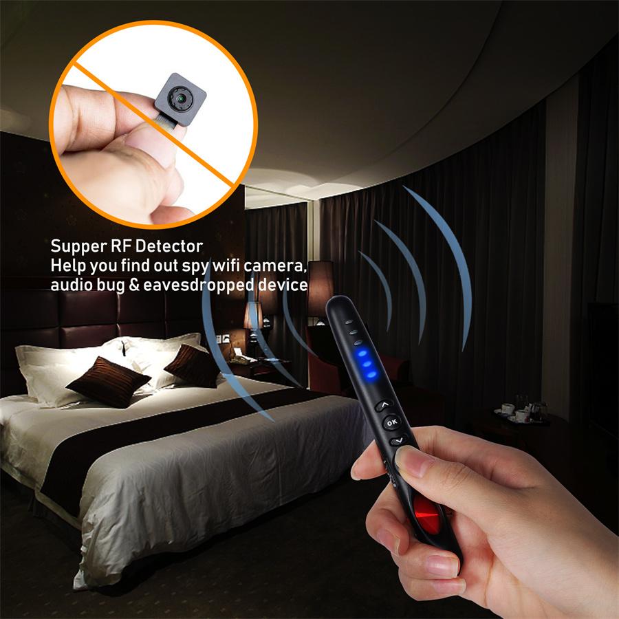 Anti Detector RF Finder Personal Safety Alarm Protection For Hidden Camera