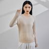 2024 Autumn/Winter Women's Pure Cashmere Round Neck Sweater - Versatile Casual Knit Pullover