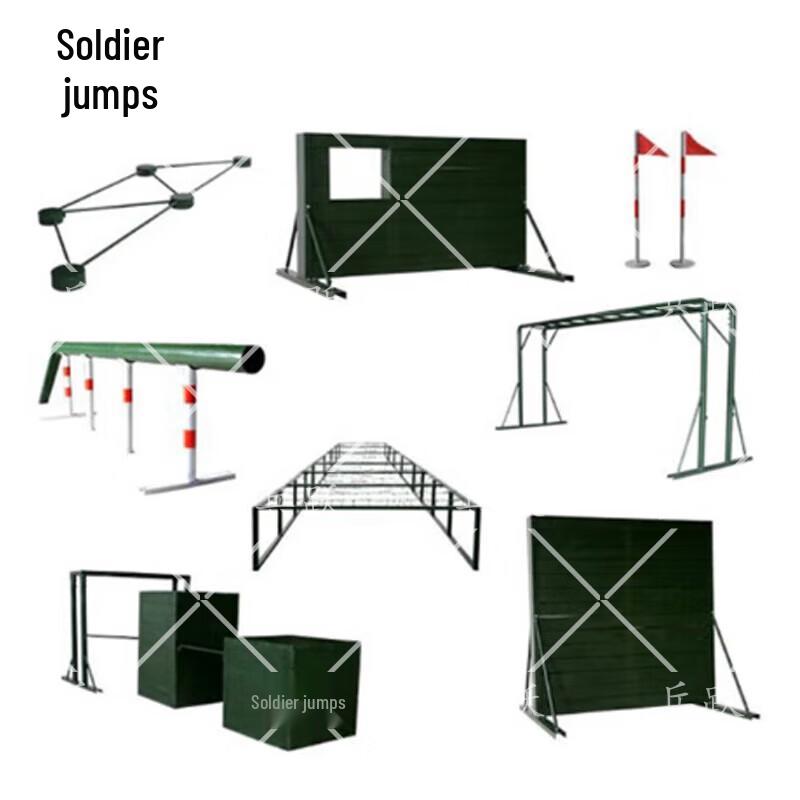 Bingyue Outdoor 400m Obstacle Training Equipment