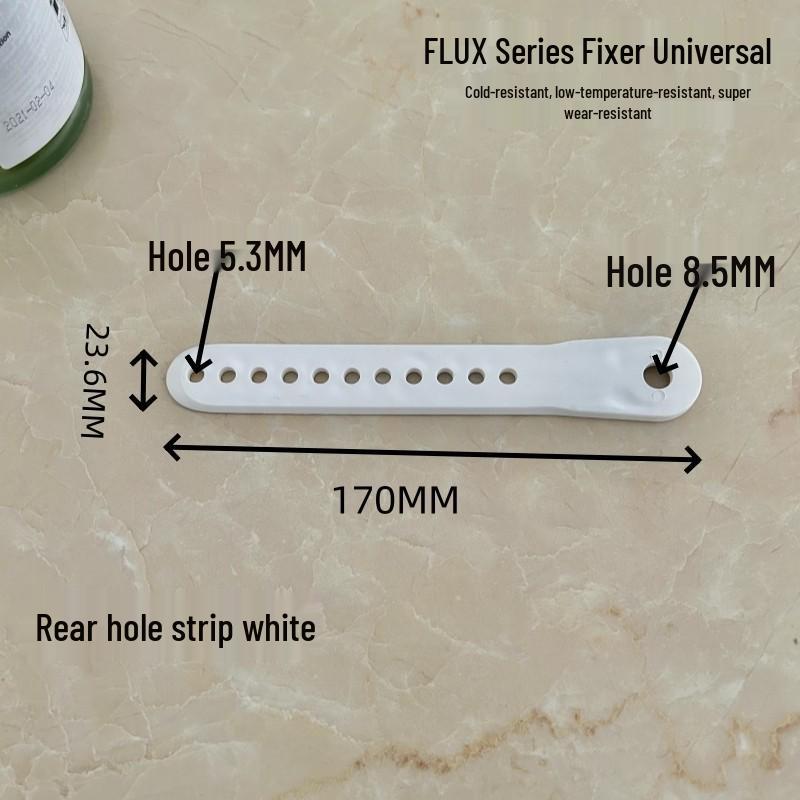 

Універсальний ремінець для кріплення сноуборду FLUX GX CV - Набір ремінців для великої стійки (передня та задня смужки з отворами), Мала стійка