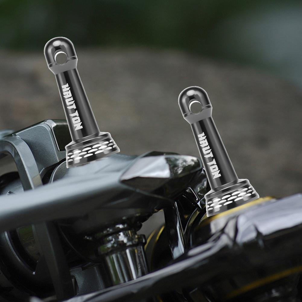 Fishing Wheel Stabilizer Bar Metal Fishing Spinning Protection Reel Stand Lightweight Fishing Balance Stand Fishing Accessories