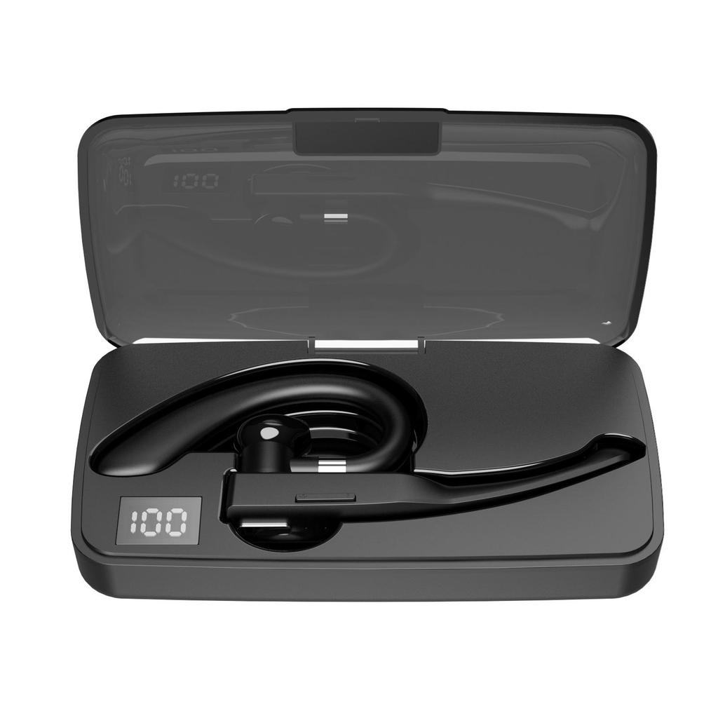 YYK-525 Wireless Bluetooth Headset: Ear-Hanging, Long Battery Life, Car-Ready.