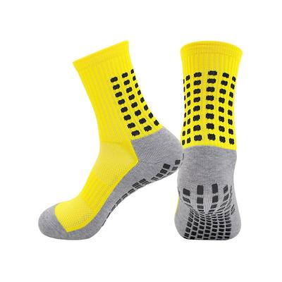 Sommer Professionelle Anti-Rutsch Fußballsocken Handtuchsohle Sportsocken für Erwachsene Verdickt Beschichtet Anti-Rutsch-Socken Mittellang Kinder