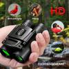 10x25 HD Compact Binoculars for Adults, High Powered Binoculars, Portable Folding Telescope for Outdoor Enthusiasts, Hunters, Campers, And Travelers, 