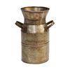 French Farmhouse Metal Milk Bucket Table Decors For Indoor Outdoor Garden Centerpiece Flower Display Planter Tin Bucket