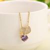 Non-Fading Luxury Maple Leaf Butterfly Clavicle Necklace