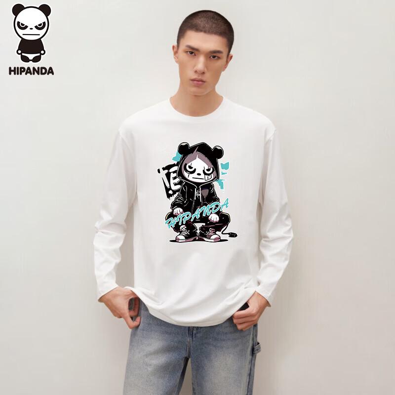 HIPANDA Men's Printed Long Sleeve T-Shirt