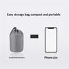 Portable Inflatable Travel Neck Pillow , Hand-Washable Cover For Airplane Car Bus Train Office Nap Camping