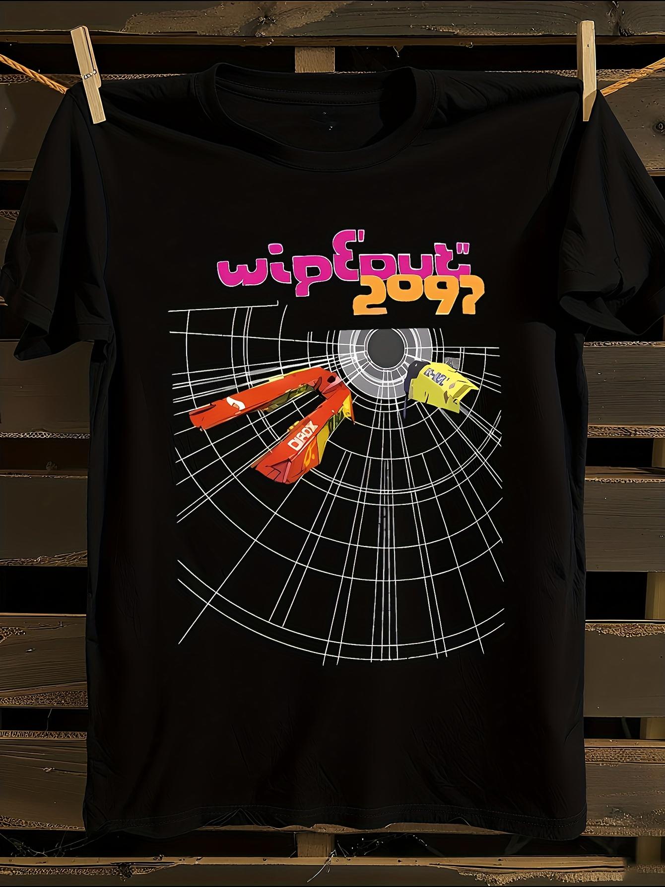 Wipeout 2097 Retro Gaming Tshirt XXL