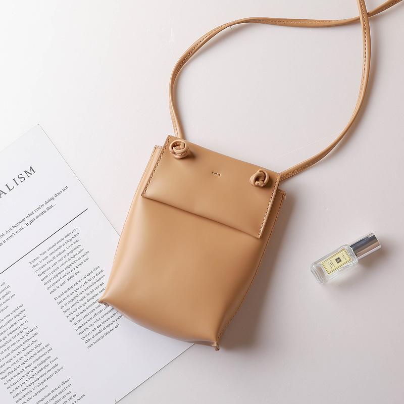 Fashion Small Bag Women Purses Solid Shoulder Strap Bag Mobile Phone UP Bag Card Holders Wallet Handbag Pockets for Girls