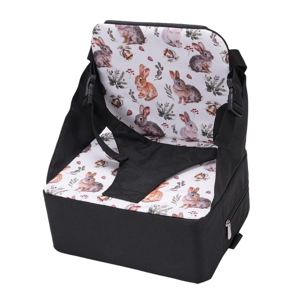 Stuhl Sitzerhöhung mit Rückenlehne Tragbar Wasserdicht Faltbar Kleinkind Sitzerhöhung für Esstisch