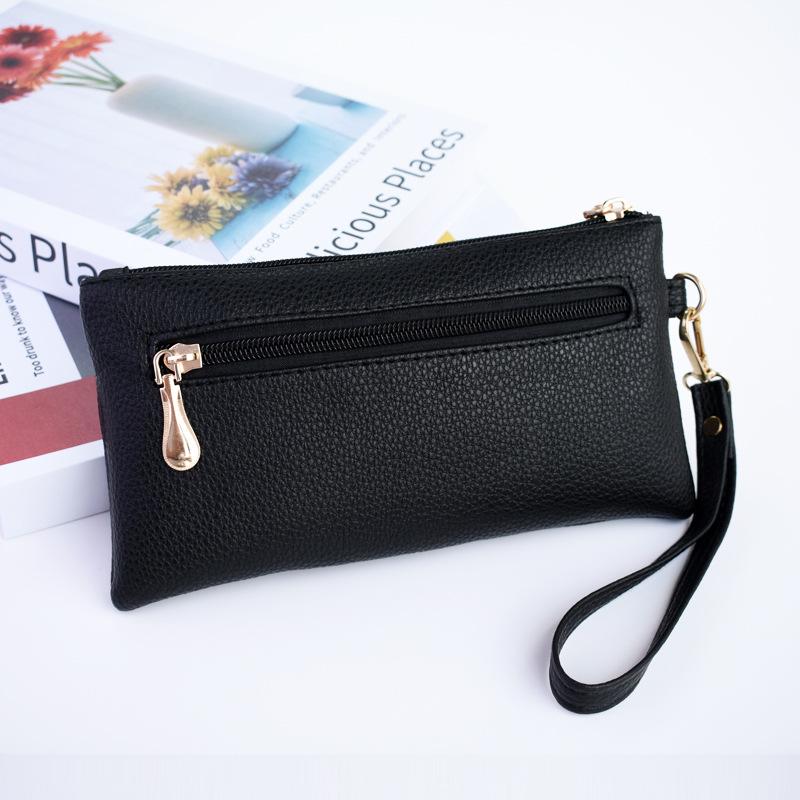 Damen Umhängetasche, Leichte Geldbörse, Clutch, Kartenhalter, Münzfach