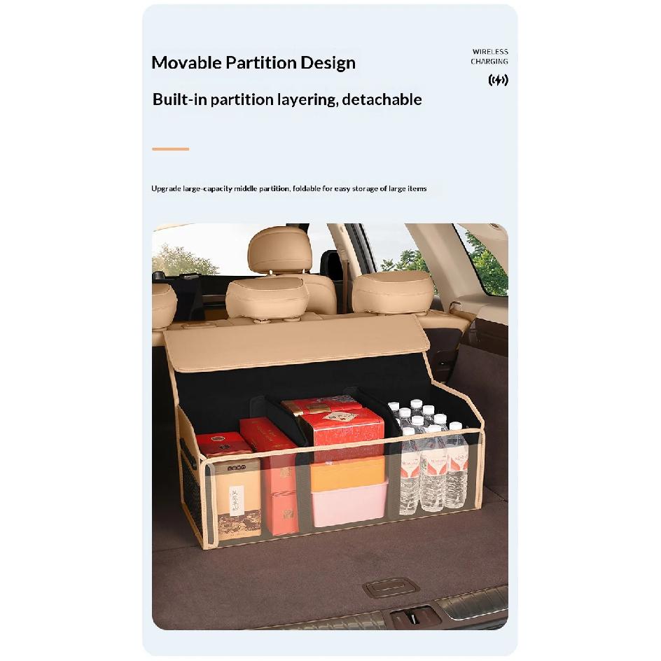 Suitable for ROX 01 Rox ADAMAS Car Trunk Storage Box Folding Storage Box Large Capacity Storage Box