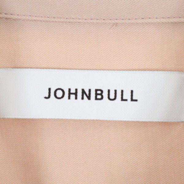 Unused Johnbull Long Sleeve Embroidery Shirt M Pink Embroidery Men's Used