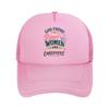 Strong Caregiver Tribute Typography  Mesh Baseball Cap Hip Hop