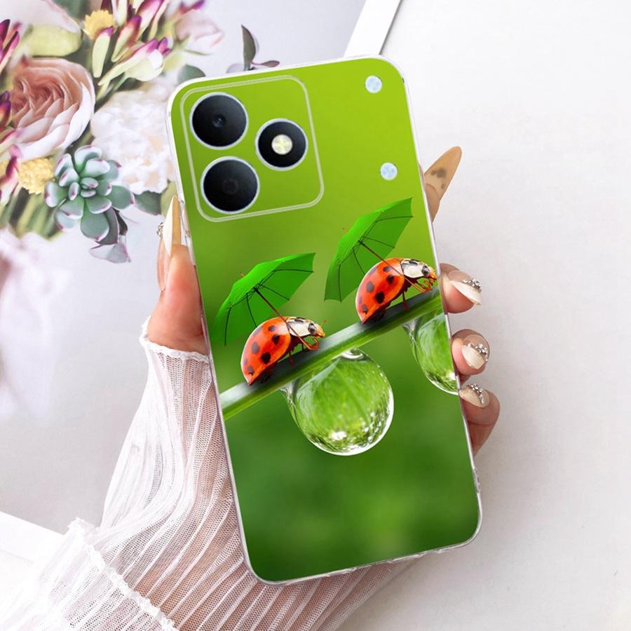 For Realme Note 80 Phone Case Fashion Style Silicone Soft Back Cover For Realme Note80 RMX5388 Note 80 Coque Cartoons