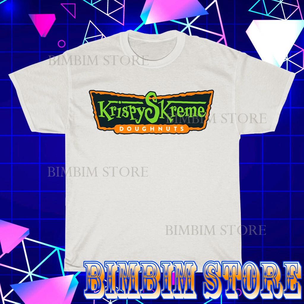 New Shirt Krispy Kreme Doughnuts Logo T-Shirt Funny S to 5XL 2XL