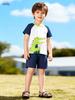 Little Maven Summer Cartoon Short-Sleeved Set for Kids