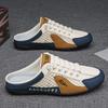 Men Plus Size Breathable Closed Toe Casual Slides Beach Summer Shoes
