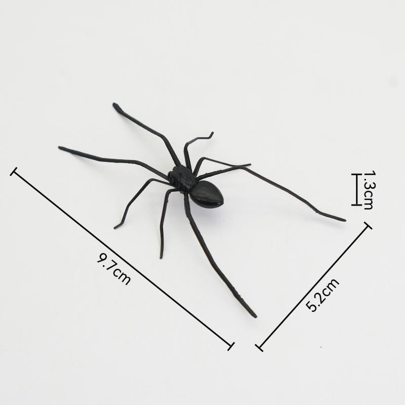 Lifelike Texture Big Spider Fridge Magnet Funny Prank Horror Magnetic Ornament 1Pcs for Kitchen Home Decor