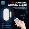 Door Window Sensor Alarm 130dB Large Volume Wireless Remote Control PIR Alert Magnetic Induction Detector Security Burglar Siren