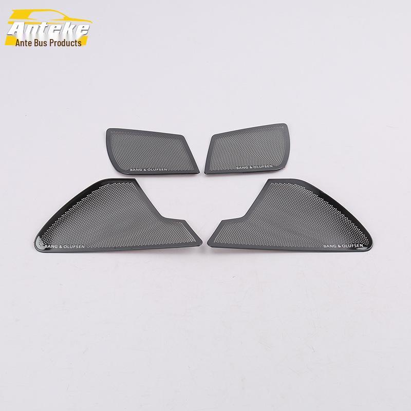A6L Inner Door Panel Speaker Decorative Cover for 2017, Door Speaker Box Sequin Interior Trim
