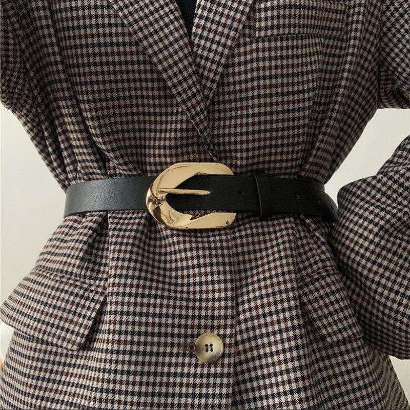 Fashionable Womens Waist Belt In Black Pu For Effortless Style With Dresses And Blazers Fall This