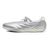Li Ning Film Ballet Slip Resistant, Abrasion Resistant, Lightweight Low Top Casual Shoes Women's Silver AGLW072-3