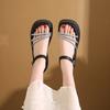 New Women's Flat Sandals Thick Base Soft Bottom for Sports Beach Wear Comfortable Summer Shoes